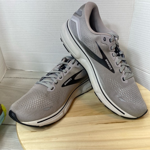 Brooks Ghost 15 Running Shoes Mens Size 11.5 (D)Gray - Picture 6 of 10
